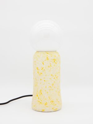 Lampe à poser Terrazzo jaune 02